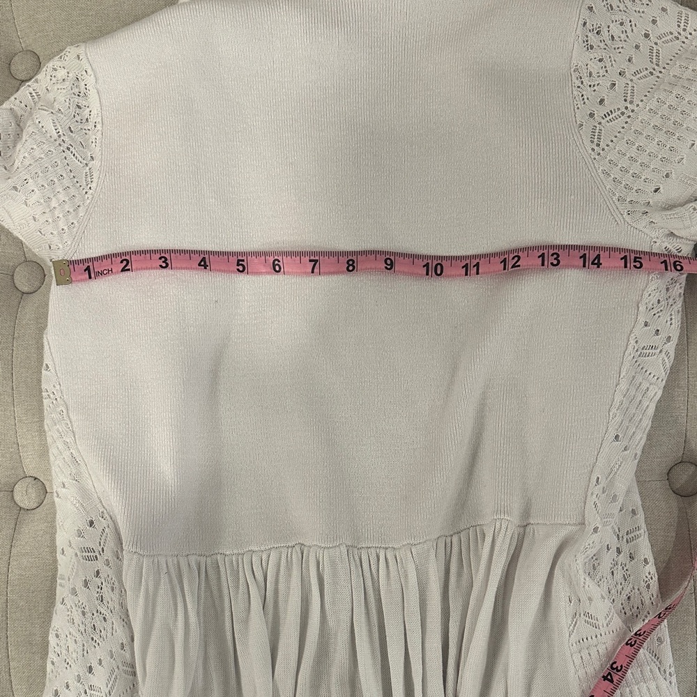 Chelsea & Theodore White Cardigan - Picture 10 of 10